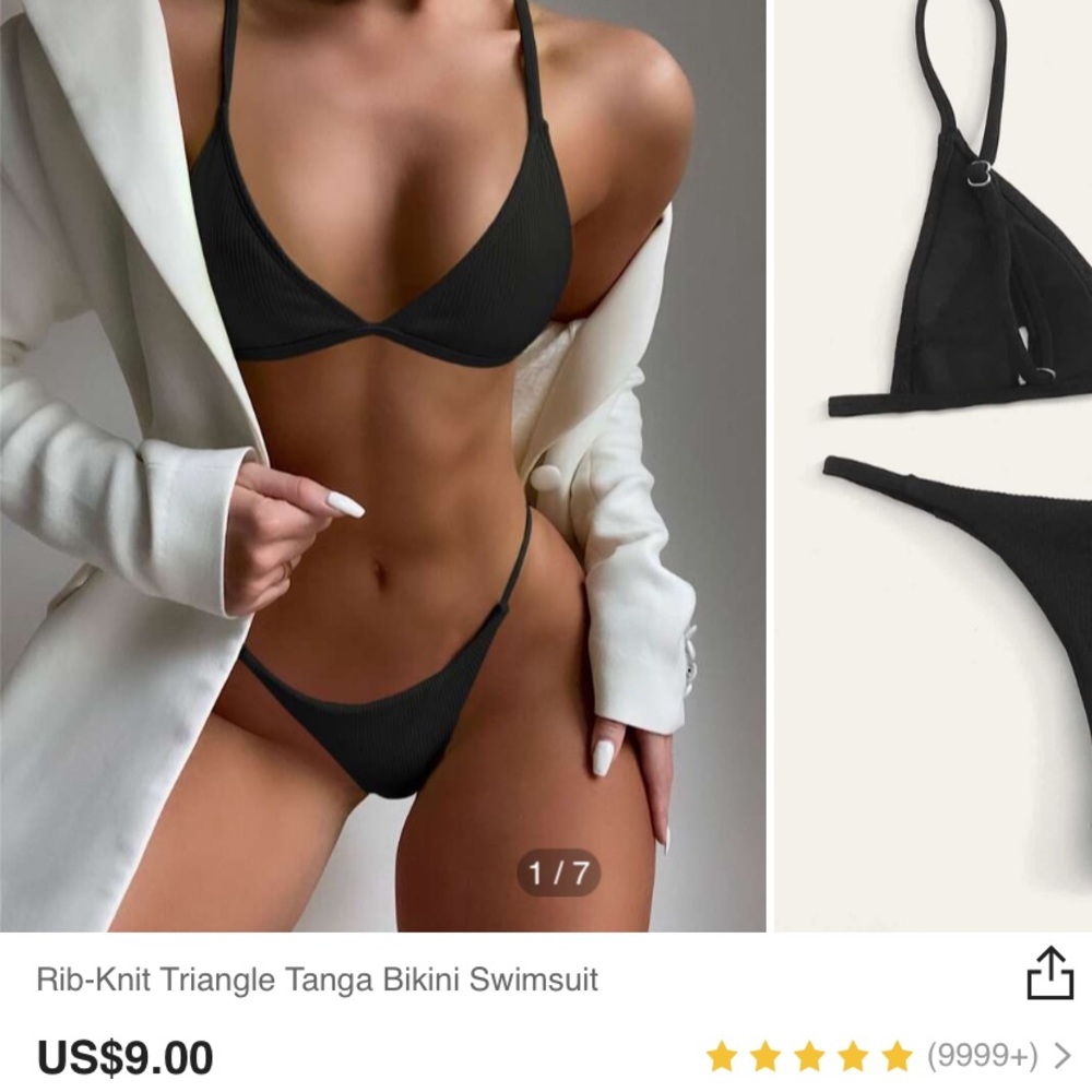 SHEIN swim set
